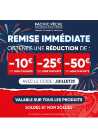 Prospectus Pacific Pêche TOULOUSE - AUCAMVILLE : OFFRE SPECIALE REMISE IMMEDIATE
