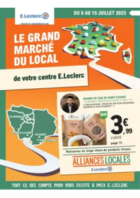 Prospectus E.Leclerc MASSY : LE GRAND MARCHE DU LOCAL - ALLIANCES LOCALES
