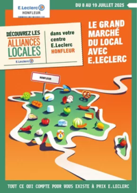 Prospectus E.Leclerc HONFLEUR : Alliances locales