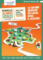 Prospectus E.Leclerc : Alliances locales