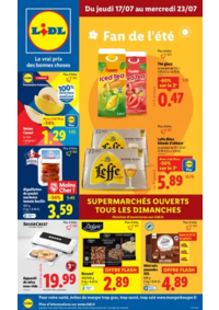 Prospectus Lidl TERRASSON-LAVILLEDIEU : Profitez d'une sélection de produits Lidl pour des repas ensoleillés à prix minis !