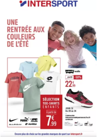 Prospectus Intersport AUXERRE : UNE RENTRÉE AUX COULEURS DE L'ÉTÉ