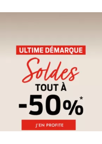 Prospectus Christine Laure DIJON 7-9 rue Bossuet : Ultime Démarque Tout à -50%