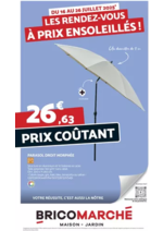 Prospectus Bricomarché : Les rendez-vous à prix ensoleillés