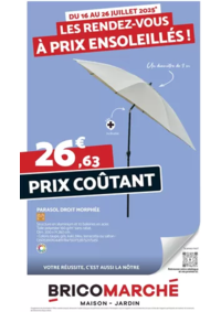 Prospectus Bricomarché TERRASSON : Les rendez-vous à prix ensoleillés