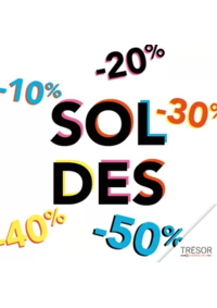 Prospectus Trésor Bijoux CRETEIL BAS : Soldes