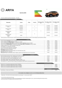Prospectus Nissan MARSEILLE : Nissan ARIYA