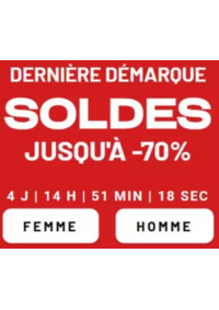 Prospectus Bizzbee Poitiers Beaulieu Géant : DERNIÈRE DÉMARQUE SOLDES JUSQU'À -70%