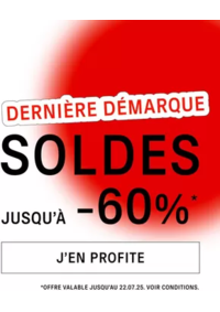Prospectus Citadium Paris Beaubourg : DERNIÈRE DÉMARQUE Soldes jusqu'à -60%