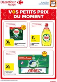 Prospectus Carrefour Market OLORON SAINTE MARIE : LES PETITS PRIX DU MOMENT !