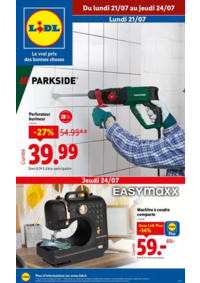 Prospectus Lidl SAINT DIE DES VOSGES : Bricolage, jardinage, jouets et vêtements pour enfants… et bien plus encore chez Lidl !
