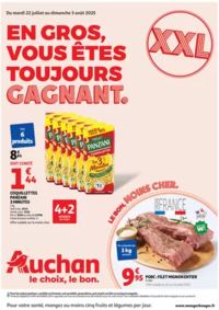 Prospectus Auchan MERS-LES-BAINS : En gros, vous êtes toujours gagnant