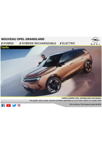 Prospectus Distributeur OPEL ULIS AUTOMOBILES SAS GOMETZ-LE-CHATEL : Opel Nouveau Grandland