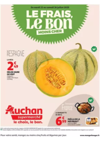 Prospectus Auchan Supermarché Orchies : Les prix bas qui font du bien au quotidien