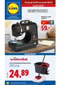 Prospectus Lidl PAU : Profitez des ventes Lidl et découvrez des produits sport, pour la cuisine et la maison !