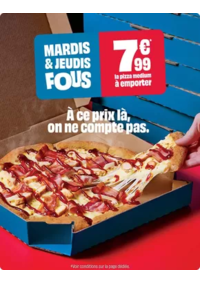 Prospectus Domino's pizza BOURGES : Offre du moment