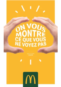 Prospectus McDonald's - PONT DE L'ISERE : ON VOUS MONTRE CE QUE VOUS NE VOYEZ PAS