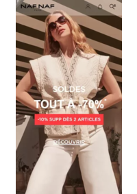 Prospectus NAFNAF BREST : SOLDES TOUT À -70%