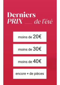 Prospectus Bréal Saint-Martin-Boulogne : Derniers prix de l'été femme