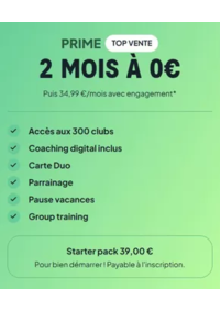 Prospectus Keep CoolNICE : 2 MOIS À 0€