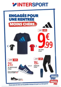 Prospectus Intersport NOYELLES GODAULT - Henin Beaumont : Engagés pour une rentrée moins chère