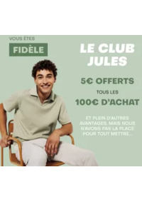 Prospectus Jules LE HAVRE  Rue René Coty : Le club jules
