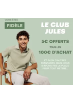 Promos et remises  : Le club jules
