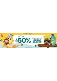Prospectus King Jouet Le Havre : Offre Jeux de société : Le 2ème à -50%