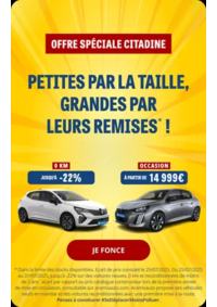 Prospectus Aramis Lyon-Décines : Offre spéciale citadine