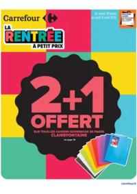 Prospectus Carrefour city Bischheim : LA RENTRÉE À PETIT PRIX