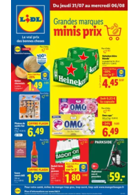 Prospectus Lidl BOUCHAIN : Cette semaine, retrouvez un ensemble de produits de grandes marques à prix Lidl