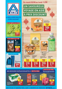 Prospectus Aldi Calonne-Ricouart 15 Boulevard de la Paix : Un savoureux voyage en asie à prix discount