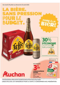 Prospectus Auchan BETHUNE : Foire à la bière : sans pression pour le budget