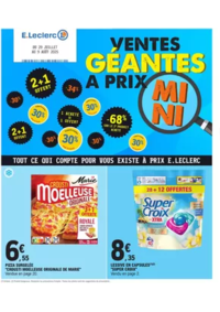 Prospectus E.Leclerc LUNEVILLE : VENTES GEANTES