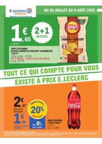 Prospectus E.Leclerc SARREBOURG : DEPENSER MOINS 16 - Express