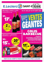 Prospectus E.Leclerc : VENTES GEANTES