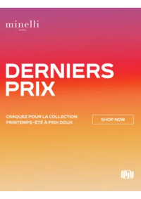 Prospectus Minelli Menton : Derniers prix !
