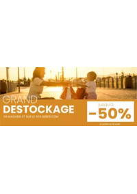 Prospectus bébé 9 PARIS 17e : Grand Destockage