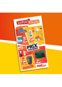 Prospectus La Foir'Fouille BESANCON : Le genre de petits prix qui donnent envie de redécorer toute la maison et préparer son sac de plage…