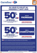 Prospectus Carrefour Express : OPÉRATION BON D’ACHAT SUR FROMAGES & CHARCUTERIE