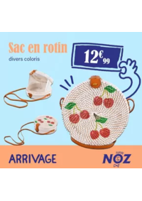 Prospectus Noz Fleury les Aubrais : Sac en rotin