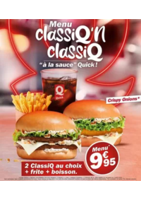 Prospectus Quick SAINT DENIS : En ce moment