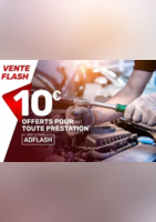 Avec le code promo ADFLASH, faites réparer votre voiture pour pas cher - AD