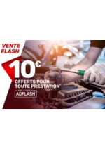Prospectus AD : Avec le code promo ADFLASH, faites réparer votre voiture pour pas cher