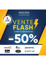 Prospectus Pacific Pêche : Vente Flash 100% CARPE - NAVIGATION