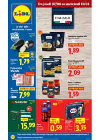 Prospectus Lidl TERRASSON-LAVILLEDIEU : Savourez le meilleur de la cuisine italienne avec notre gamme Italiamo à prix Lidl !