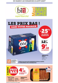 Prospectus bi1 Saint Bénigne : LES PRIX BAS !