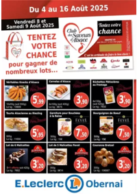 Prospectus E.Leclerc OBERNAI : Club des Saveurs dAlsace
