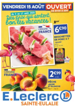 Prospectus E.Leclerc : Des prix qui sentent bon les vacances