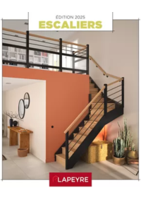 Prospectus Lapeyre Saint-Georges-des-Coteaux : ESCALIERS ÉDITION 2025